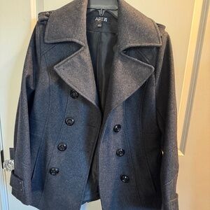 Apt9 Grey double breasted size large